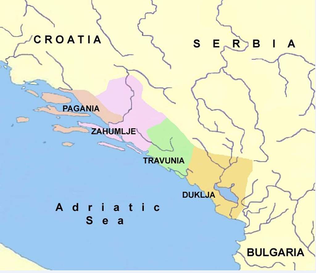 m Dalmatian Principalities
