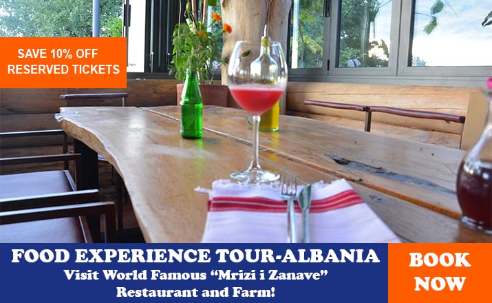 FOOD EXPERIENCE TOUR ALBANIA naslovna