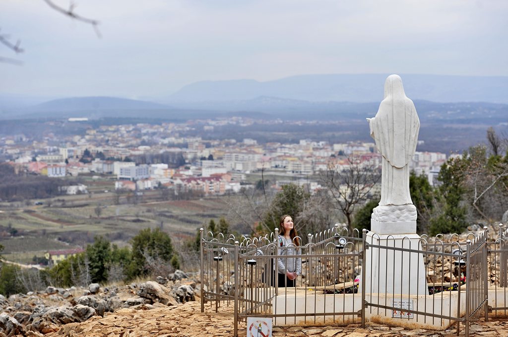 m The Apparition Hill in Medjugorje