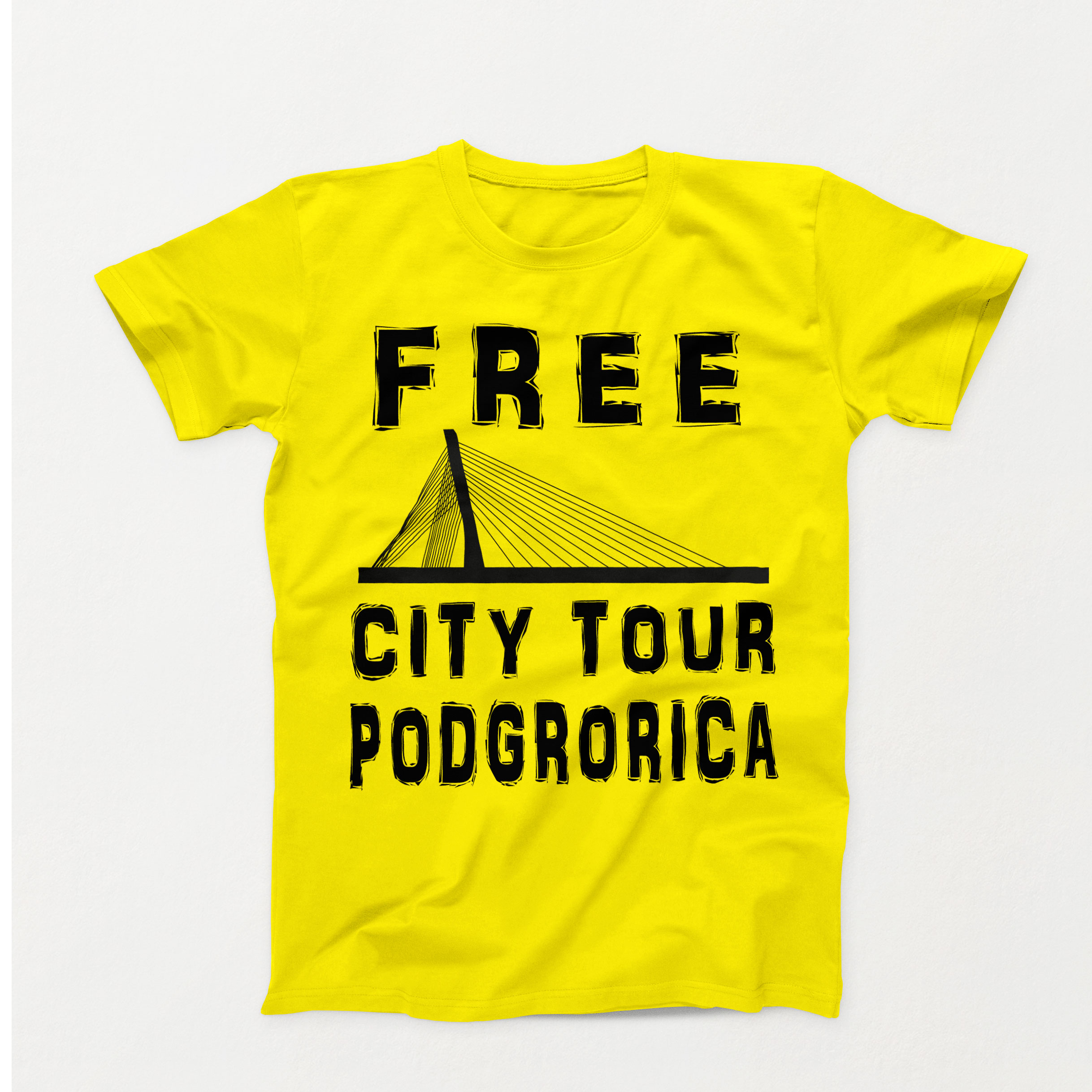 T Shirt Podgorica City Tour
