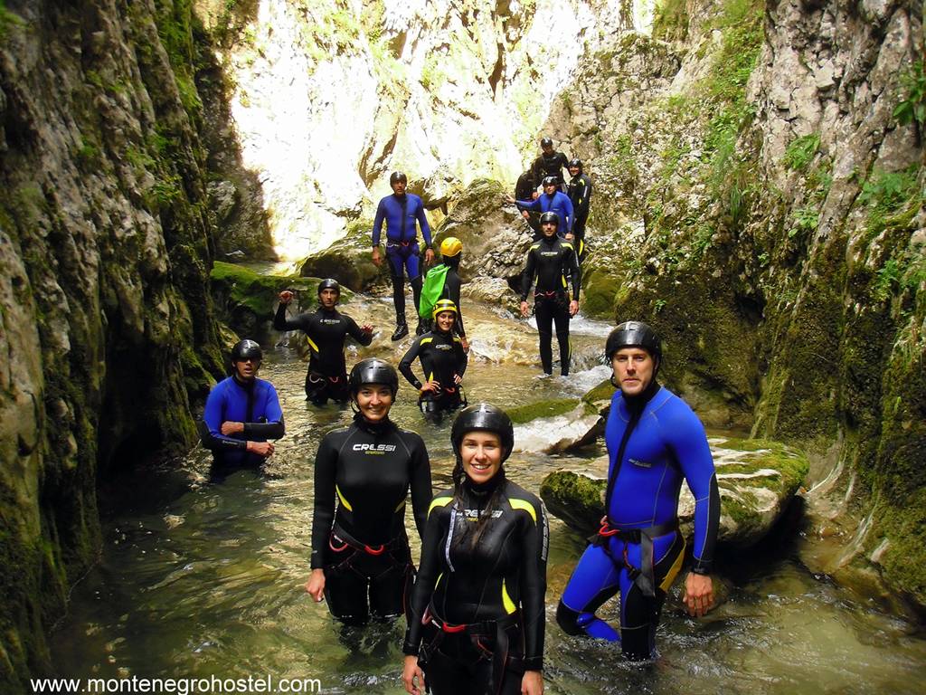 m Canyoning Montenegro 19