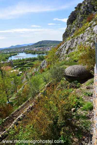 bunker next to the Rozafa Fortress