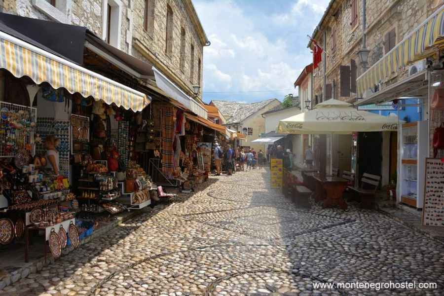 The old baazar in Mostar JPG