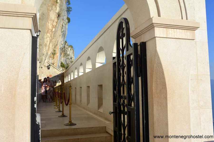 The entrance to St. Basil