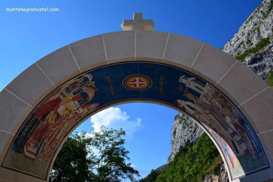 The entrance into the Ostrog