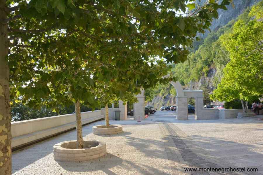 Ostrog monastery plateau