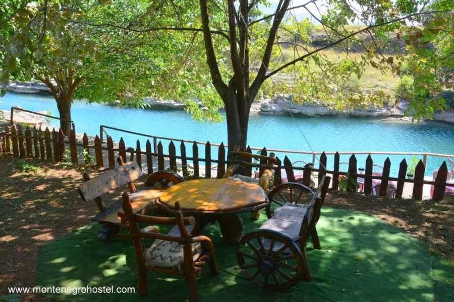 Restaurant on Cijevna river JPG