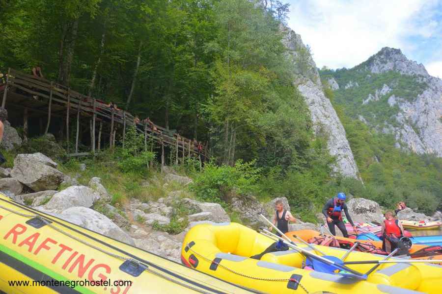 Rafting-Tara canyon