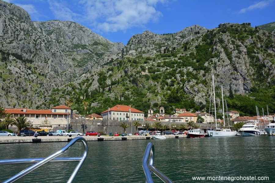 arrival in Port of Kotor