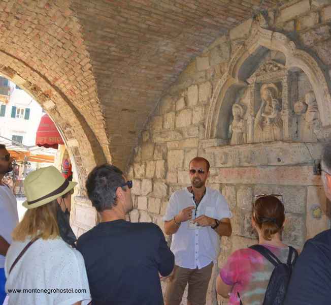 The city tour in Kotor