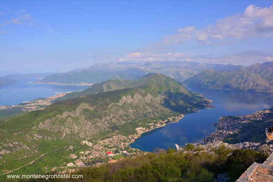 Boka Bay Panorama from the cable car