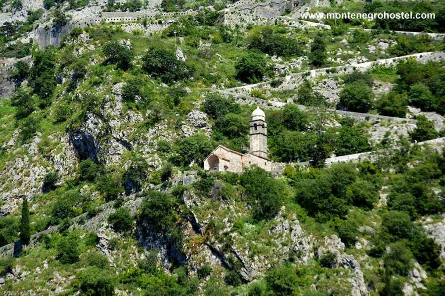 The fortress of St. John in Kotor