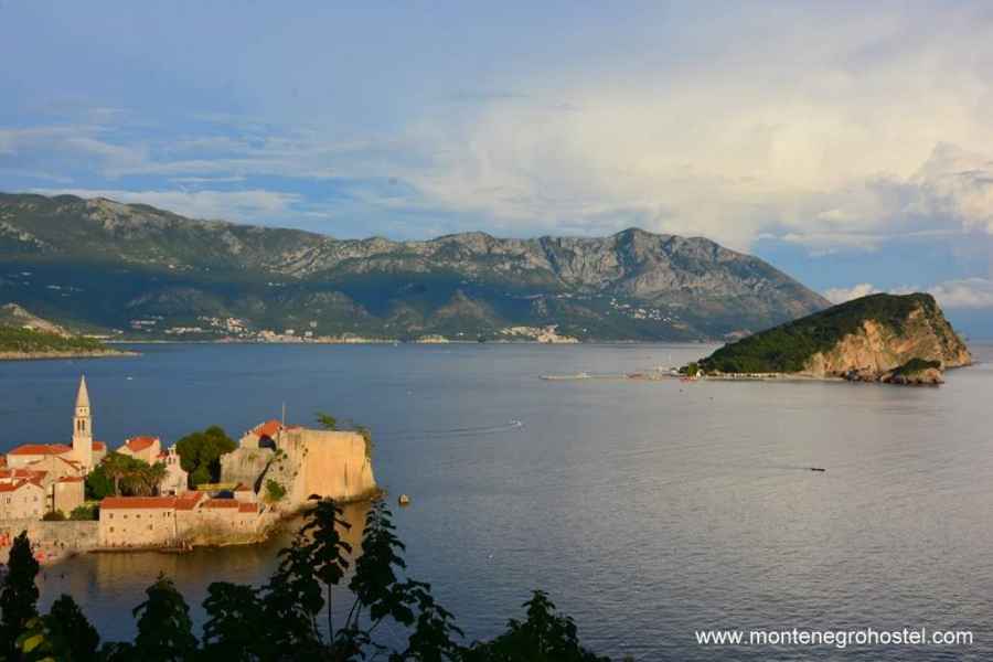 The Old Town of Budva and Island of St. Nicholas
