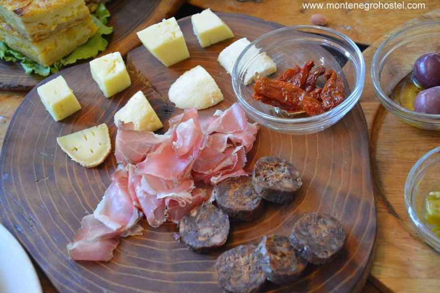 Albanian traditional appetizer