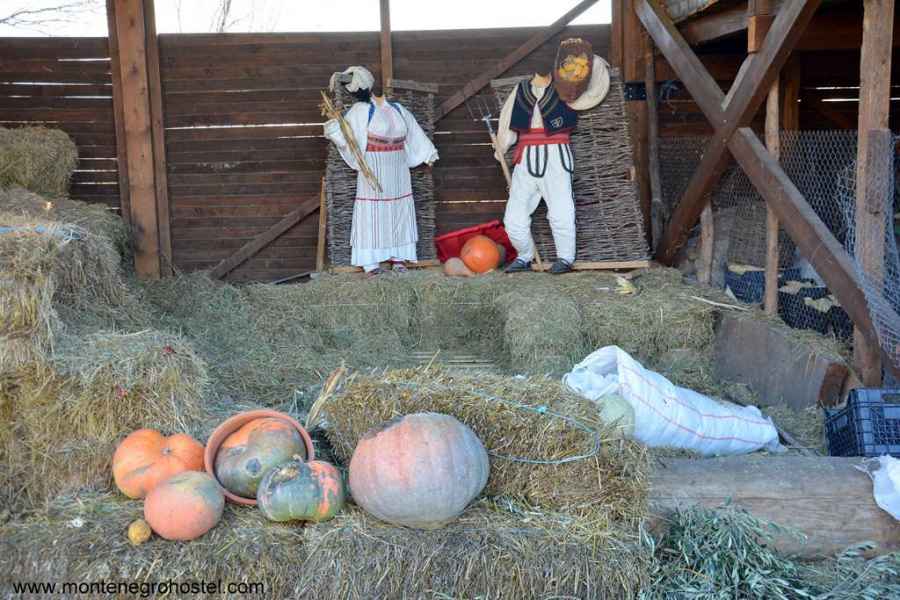 stable next to the restaurant