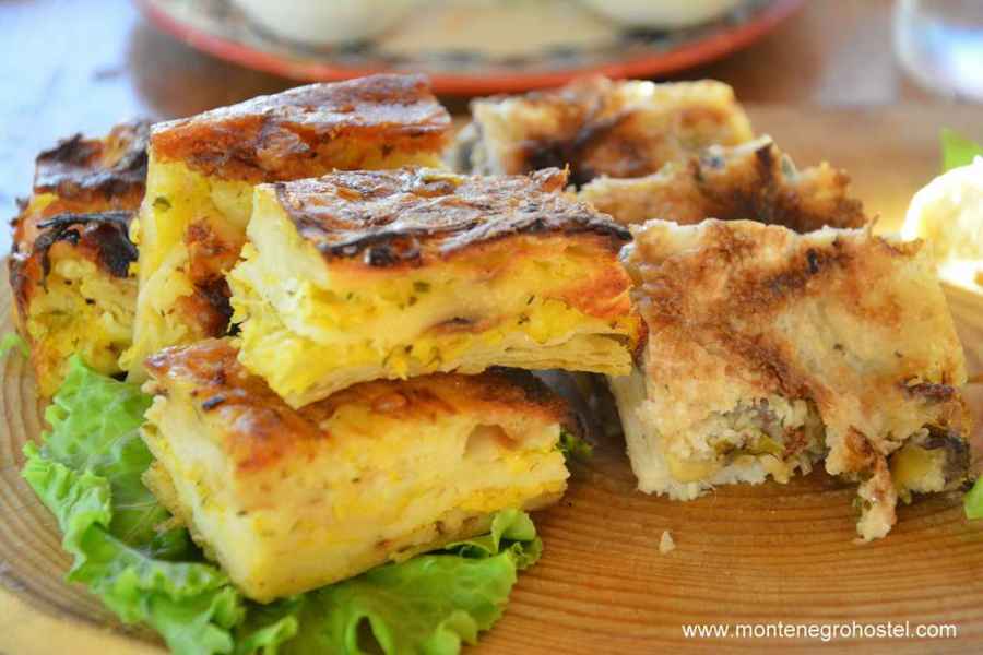 traditional cheese and pumpkin pies