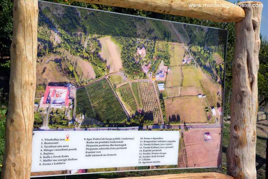 Mrizi and Zanave farm map