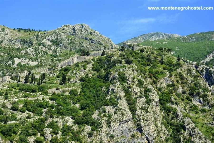 The fortress of St. John in Kotor