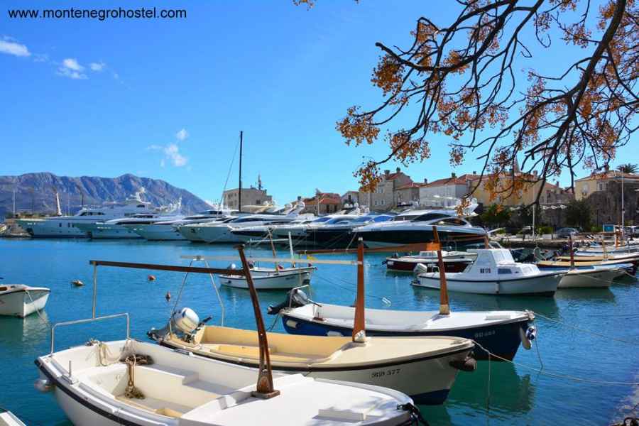 The city port of Budva