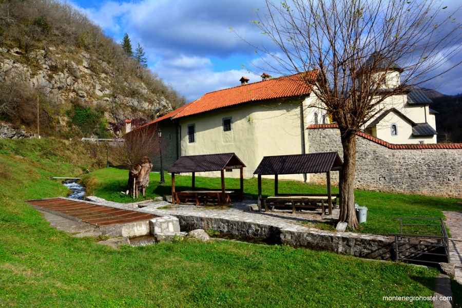 m Moraca Monastery stream