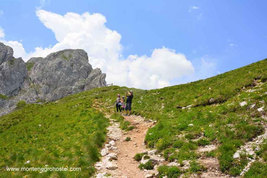 mountain peak Savin Kuk in Durmitor