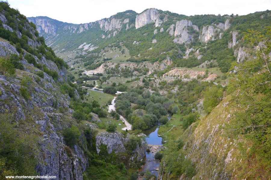Komarnica valley in Durmitor