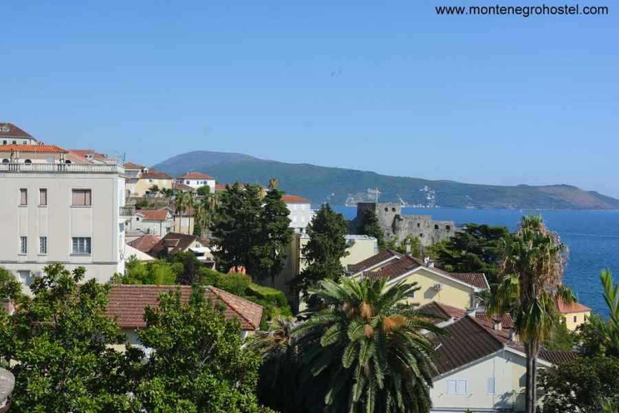 View of the old town of Herceg Novi