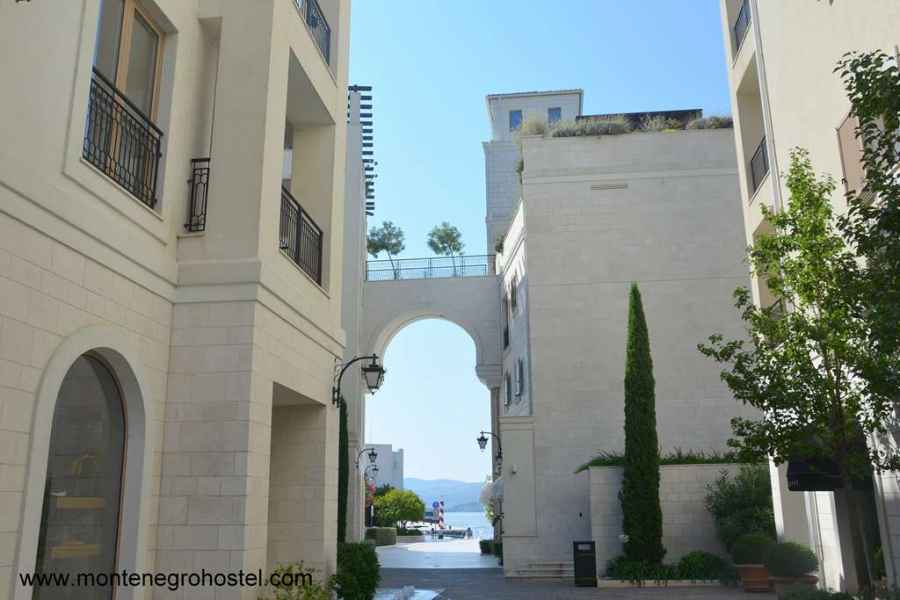 residential buildings in Porto Montenegro