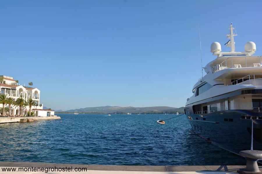 Luxury marina Porto Montengero