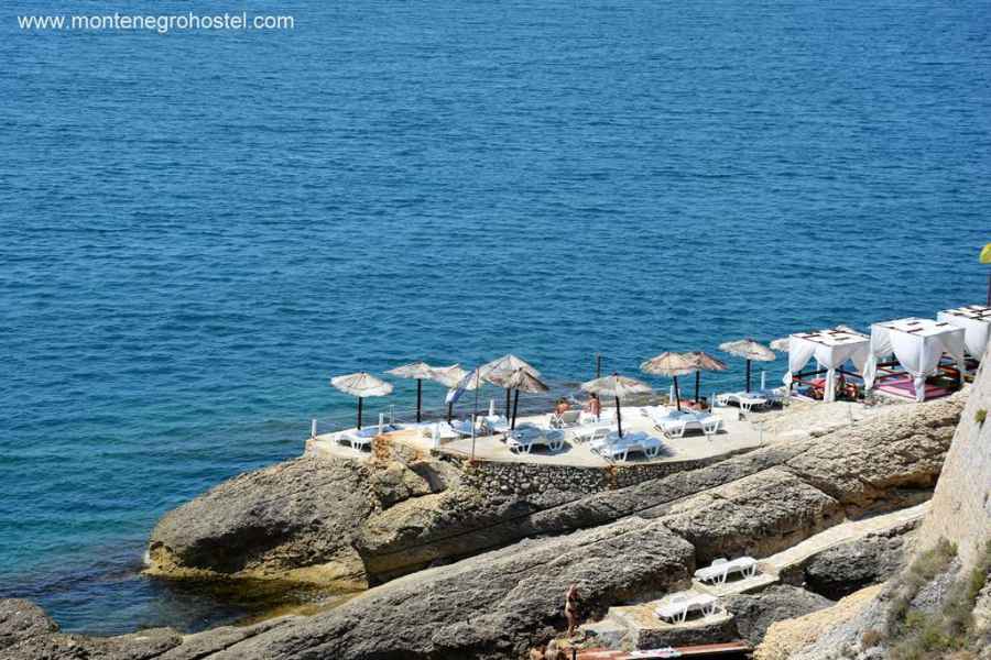 The Old Town Ulcinj Beach