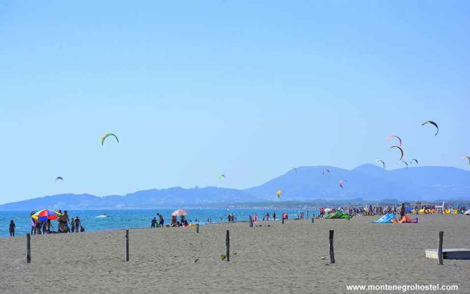 The Great Beach in Ulcinj 