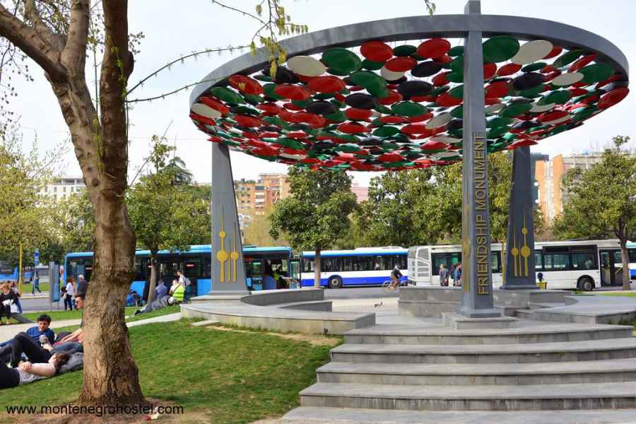 Friendship Monument in Tirana