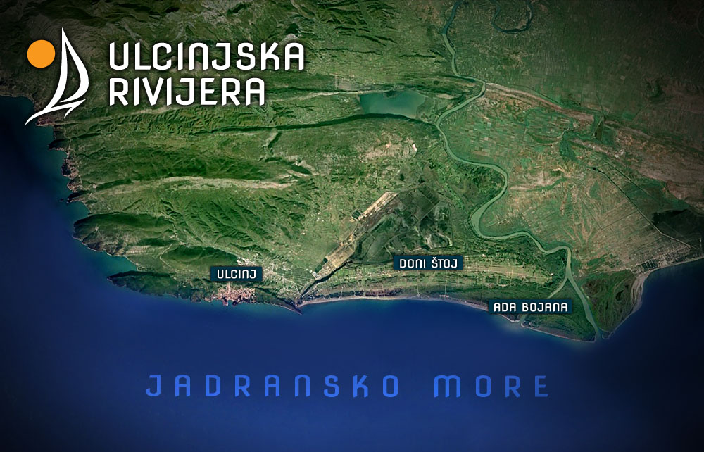 Ulcinjska rivijera sa mestima