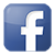 social facebook box blue