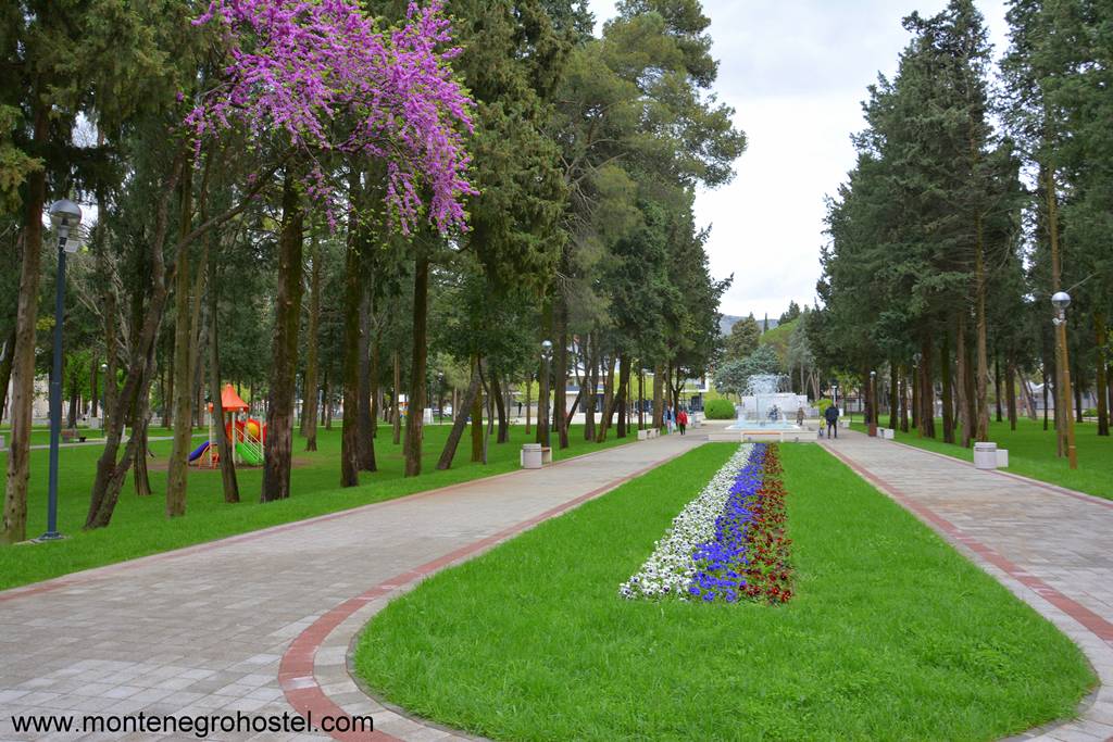 m City park in Trebinje